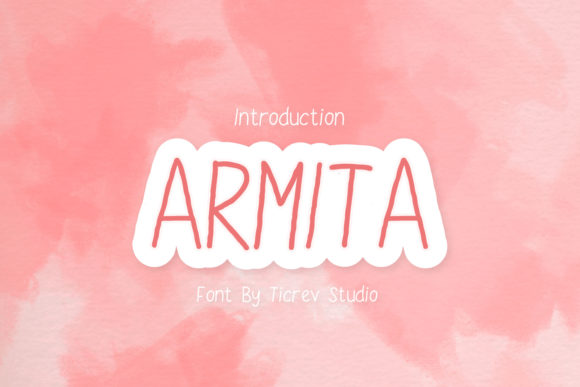 Armita: A Handwritten Typeface for Editorial Warmth