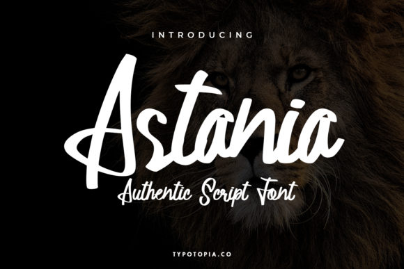 Astania Font Review: Bold Script for Branding