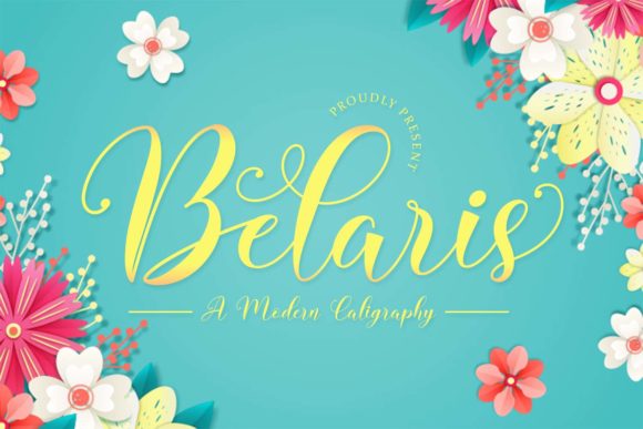 Belaris: The Script Font That Elevates Brand Identity