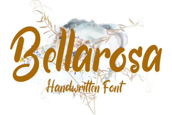 Bellarosa: A Handwritten Font for Modern Web Design
