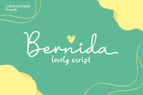 Bernida: A Playful Script Font for Modern Branding