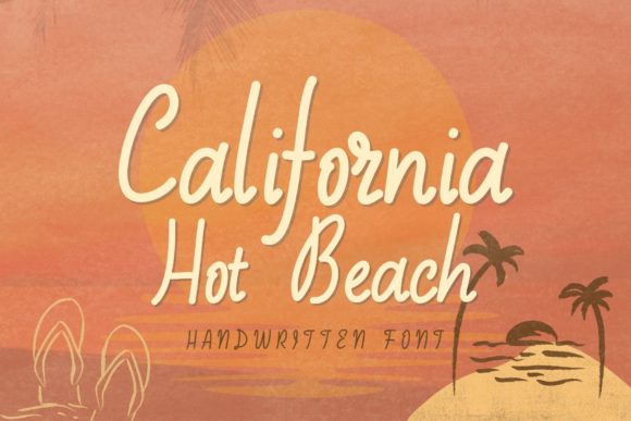California Hot Beach: A Friendly Font for Branding
