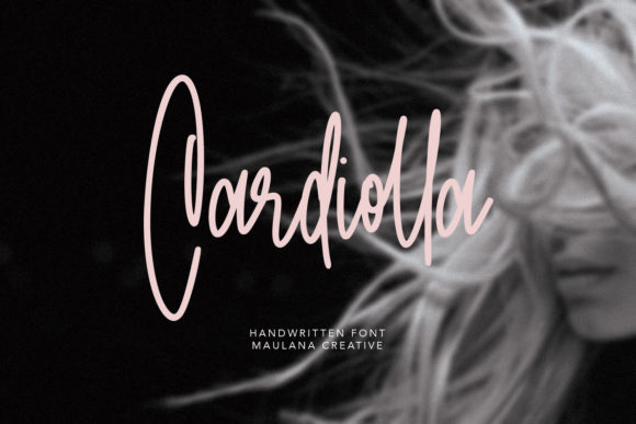 Cardiolla: The Handcrafted Script Font for Bold Campaigns