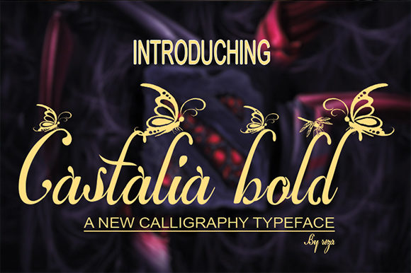 Castalia: A Handwritten Font for Digital Elegance