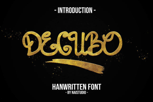 Decubo Typeface Review: A Friendly Handwritten Font for Brands