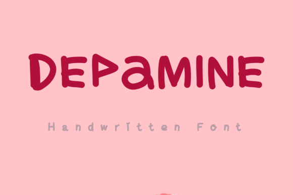 Depamine Font: Bold Handwritten Type for Campaigns