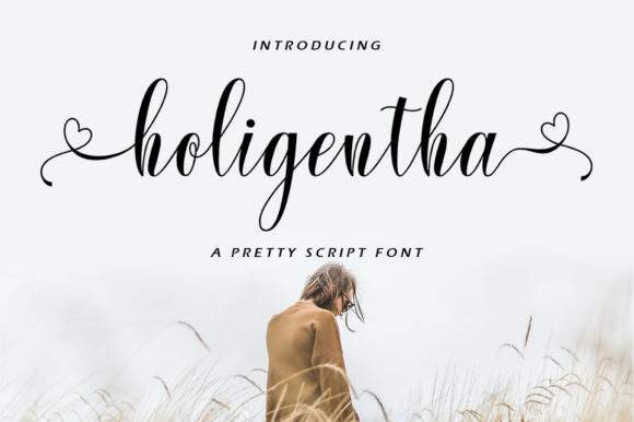 Holigentha: A Charming Script Font for Elegant Branding