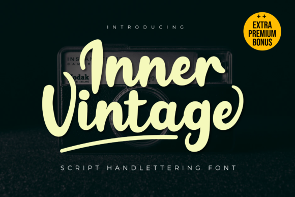 Inner Vintage: A Sweet Display Font for Marketers