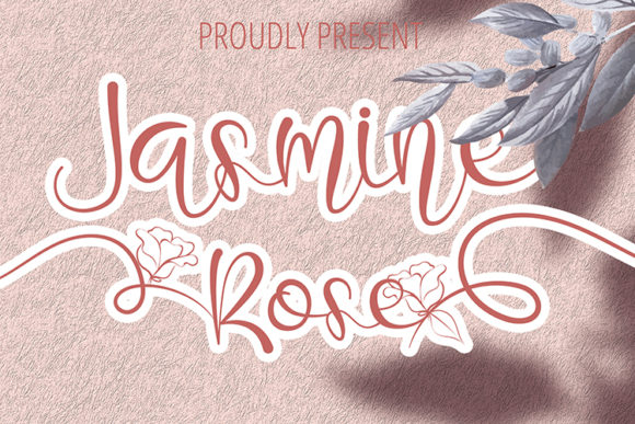 Jasmine Rose: A Handwritten Font for Modern Editorial Design