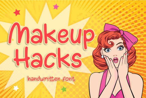 Makeup Hacks: A Handwritten Font for Branding