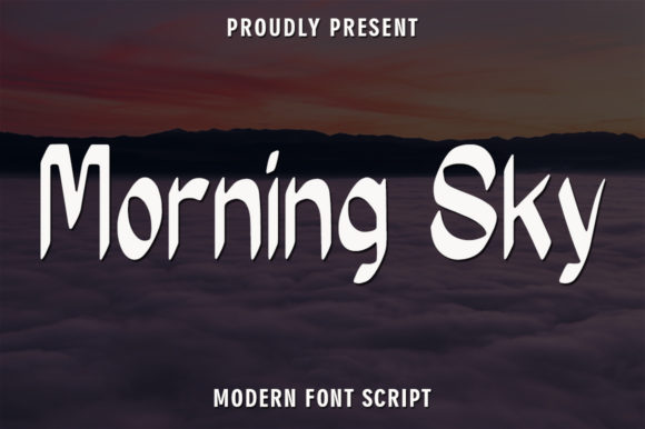 Morning Sky: A Handwritten Font for Digital Storytelling