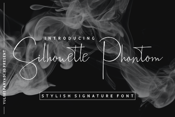 Silhouette Phantom: A Modern Script Font for Marketers