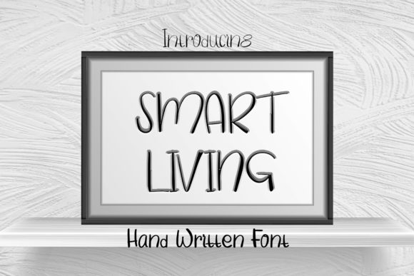 Smart Living Font: A Relaxed Script for Modern Brands