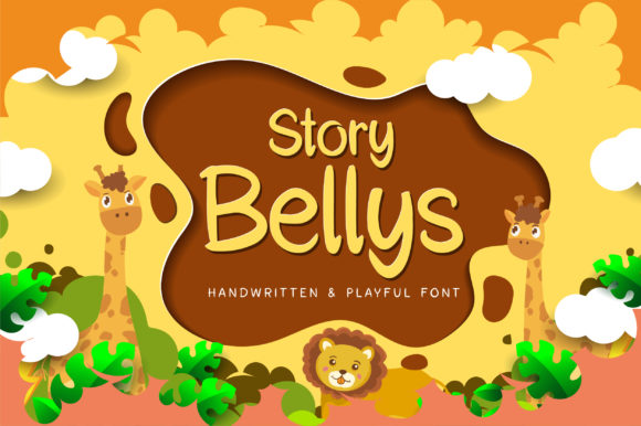 Story Bellys: A Handwritten Font for Makers