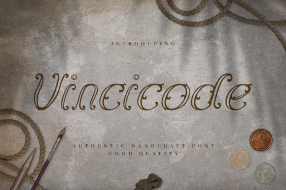 Vincicode: A Handwritten Font for Modern Branding